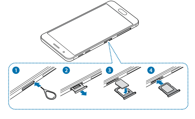 Como instalar o Cartão de memória no Galaxy J2 Prime TV?