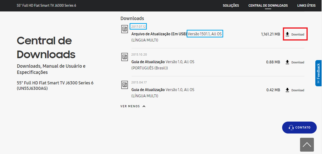 Como atualizar sua TV via USB?