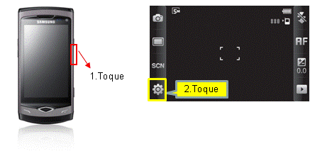 Como faço para ativar o Temporizador para tirar uma foto?
