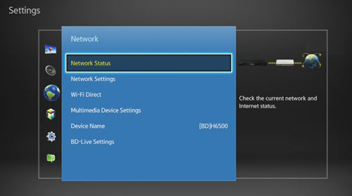 What Could Cause Network Issues On My BD-H6500?