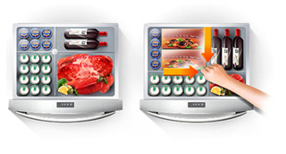 French Door Refrigerator: Using Flex Zone