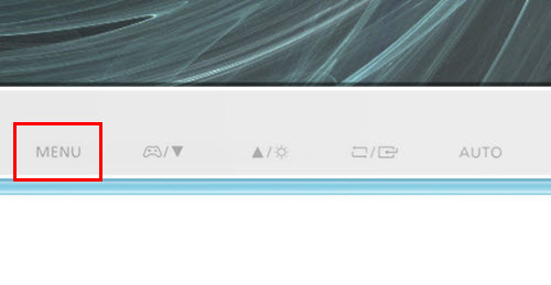 How to adjust te Magic Angle Setting on monitor?