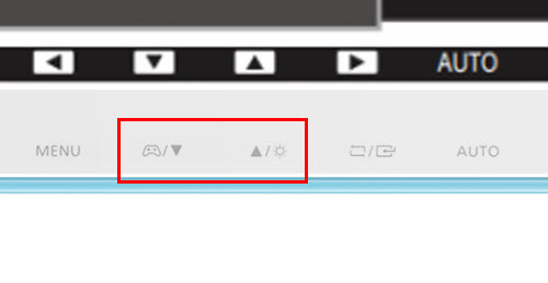 How to adjust te Magic Angle Setting on monitor?