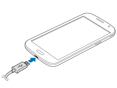 Galaxy Core: How do I charge the battery and reduce the battery consumption?
