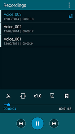 Galaxy Note4: How do I use Voice recorder on my Samsung Galaxy Note??