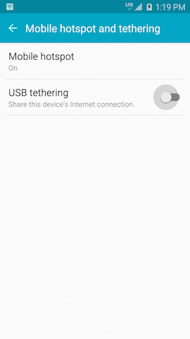 How do I set up the Mobile Hotspot or tethering on my Galaxy S6 Edge?