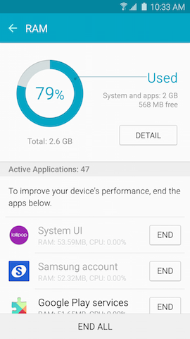 Galaxy S6: What is Smart Manage, and how do I use it?