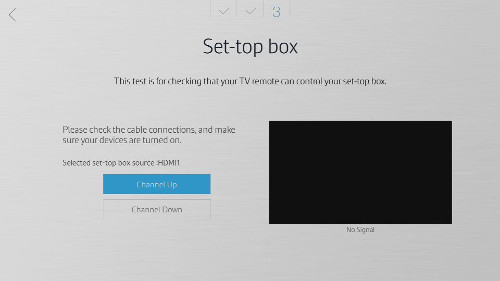 How to setup the Smart Control Remote to Control Your Set-Top Box 2015 4K SUHD TV
