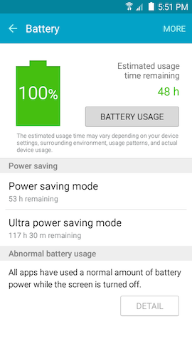 Grand Prime: How can I monitor and extend battery life for my Samsung Galaxy Grand Prime?