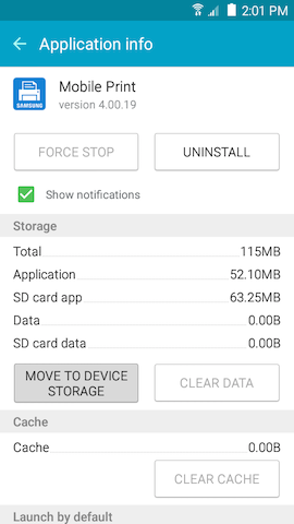 How do I move applications on my Galaxy Grand Prime to a microSD card?