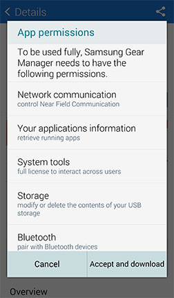 GEAR S: HOW DO I INSTALL GEAR MANAGER ON MY DEVICE?