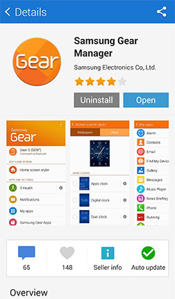 GEAR S: HOW DO I INSTALL GEAR MANAGER ON MY DEVICE?