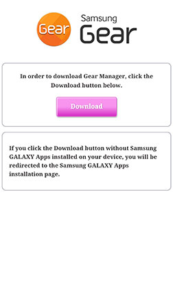 GEAR S: HOW DO I INSTALL GEAR MANAGER ON MY DEVICE?