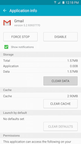 GALAXY NOTE5: HOW DO I CLEAR THE APPLICATION DATA/CACHE ON MY SAMSUNG GALAXY NOTE5?