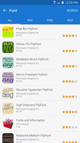 Galaxy Note5: How can I change the font size and style on my Samsung Galaxy Note5?