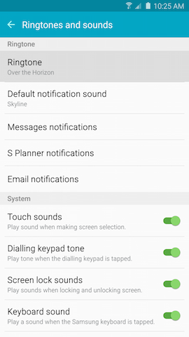 Galaxy Note5: How can I set a music file as a ringtone on my Samsung Galaxy Note5?