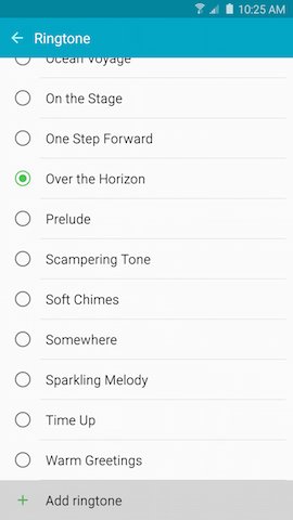 Galaxy Note5: How can I set a music file as a ringtone on my Samsung Galaxy Note5?