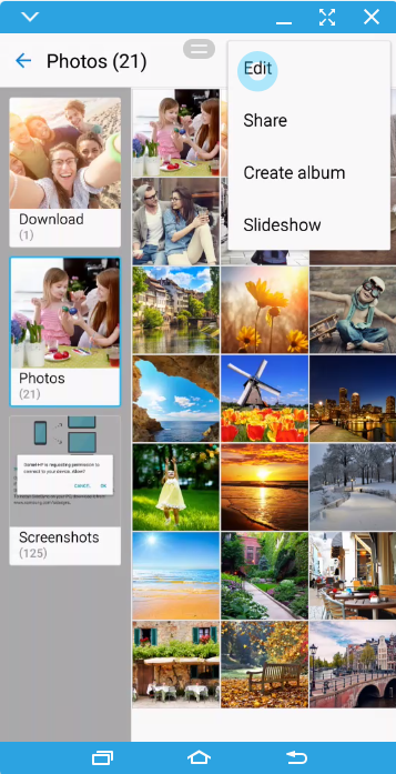 Galaxy A5: How do I set up and use SideSync on my Samsung Galaxy A5?
