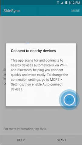 Galaxy A5: How do I set up and use SideSync on my Samsung Galaxy A5?