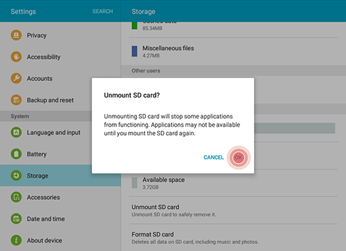 Galaxy Tab S2: How do I insert or remove a microSD card on my Samsung Galaxy Tab S2?