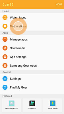 Gear S2: How can I manage notifications on my Samsung Gear S2?