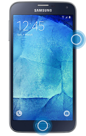 Galaxy S5 Neo: Réaliser une capture d’écran (SM-G903W)
