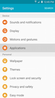 Galaxy S5 Neo: How do I clear the application data/cache on my Samsung Galaxy S5 Neo?
