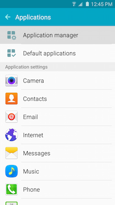 Galaxy S5 Neo: How do I clear the application data/cache on my Samsung Galaxy S5 Neo?