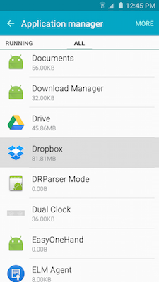 Galaxy S5 Neo: How do I clear the application data/cache on my Samsung Galaxy S5 Neo?