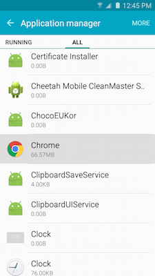 Galaxy S5 Neo: How do I clear the application data/cache on my Samsung Galaxy S5 Neo?