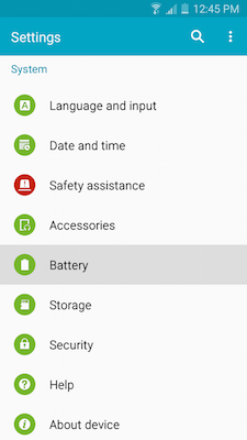 Galaxy A5: How can I monitor and extend battery life for my Samsung Galaxy A5?