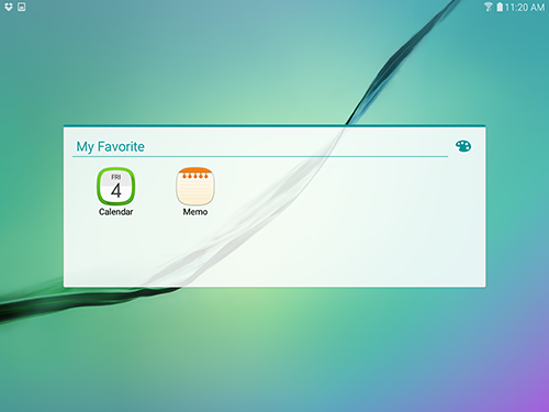 Galaxy Tab S2: How do I customize the Home screen layout on my Samsung Galaxy Tab S2?