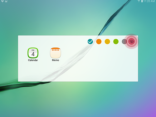 Galaxy Tab S2: How do I customize the Home screen layout on my Samsung Galaxy Tab S2?