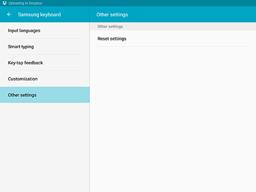 How do I change the Default System Language and Input Settings on my Galaxy Tab S2?