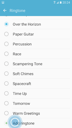 Galaxy S7: How can I set a music file as a ringtone on my Samsung Galaxy S7?