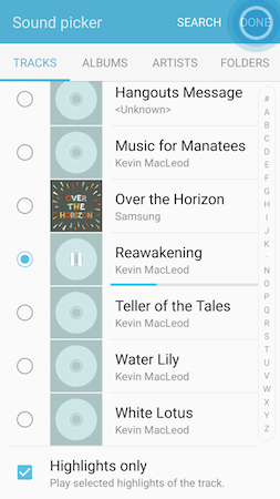 Galaxy S7: How can I set a music file as a ringtone on my Samsung Galaxy S7?