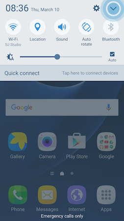 Galaxy S7: How do I display content from my Samsung Galaxy S7 on a television?