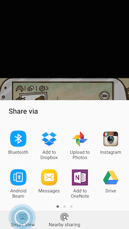 Galaxy S7: How do I display content from my Samsung Galaxy S7 on a television?