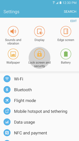 Galaxy S7: How do I set up a Lock Screen Fingerprint on my Samsung Galaxy S7?