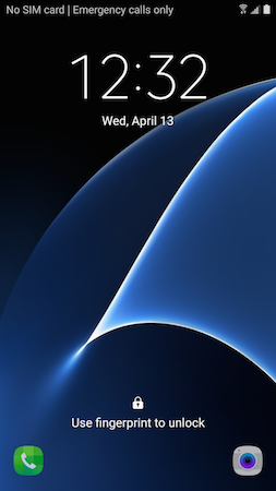 Galaxy S7: How do I set up a Lock Screen Fingerprint on my Samsung Galaxy S7?