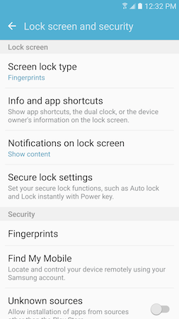 Galaxy S7: How do I set up a Lock Screen Fingerprint on my Samsung Galaxy S7?