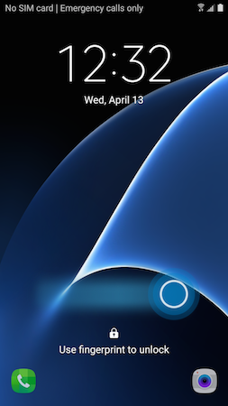 Galaxy S7: How do I set up a Lock Screen Fingerprint on my Samsung Galaxy S7?