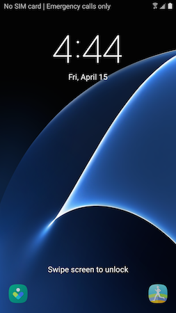 Apps on lock screen 12