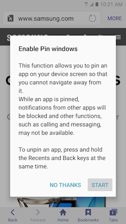 Pin application 9