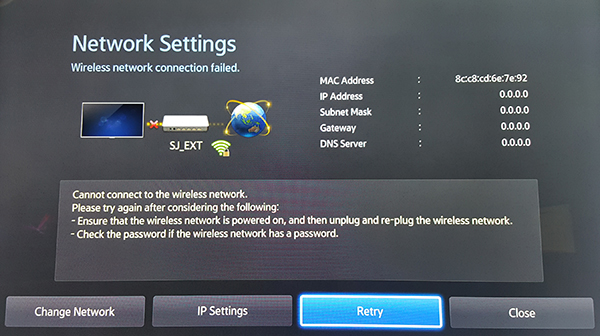 how to connect samsung tv to internet with ethernet cable