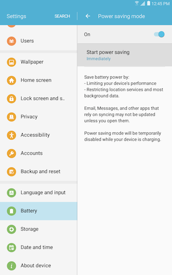 Power saving mode 3