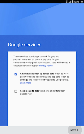 Google account 14