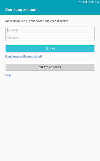Samsung account 4