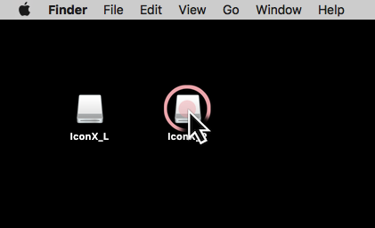 How do I install the Gear IconX Manager software on my Mac and how do I use it?
