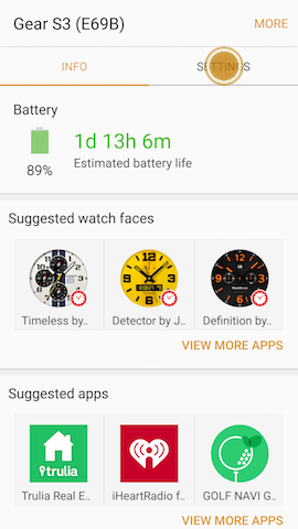 Gear S3 Frontier: How do I reset my Samsung Gear S3 Frontier (SM-R760)?